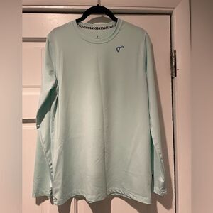 Athletic DNA Pale Green Workout Top Size YXL